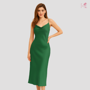 Bottle Green Long Cami for women